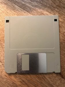 3.5" floppy disk